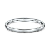 High Half Round 2mm Wedding Band