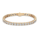 Round Brilliant Diamond Tennis Bracelet