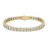 Round Brilliant Diamond Tennis Bracelet