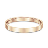 Flat Profile 2.5mm Wedding Band