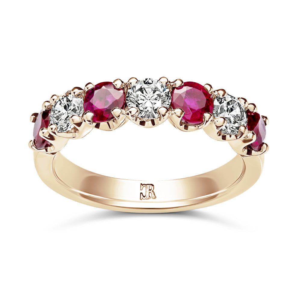 Tiara Crown Eternity Diamond Ring | sillyshinydiamonds