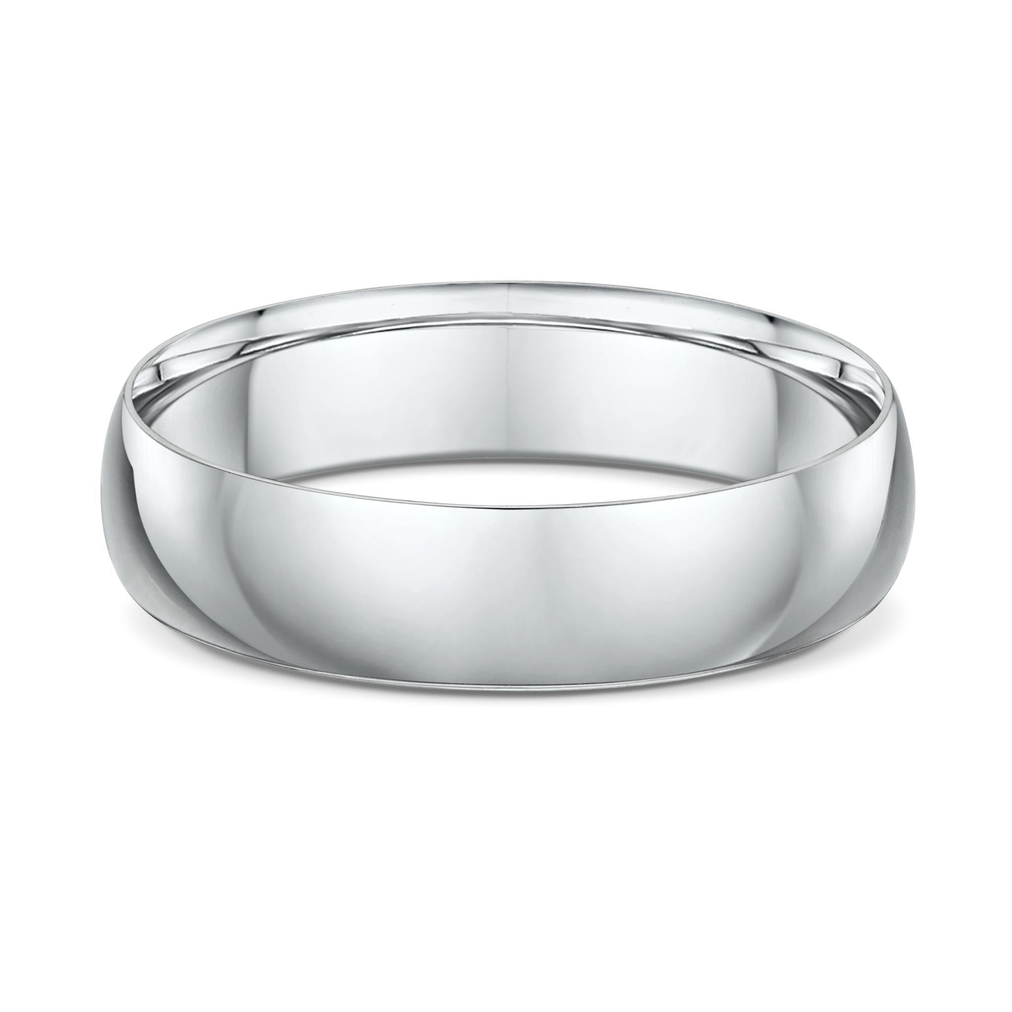 Platinum Heavyweight Court Wedding Ring - 5mm - R46171 | F.Hinds Jewellers