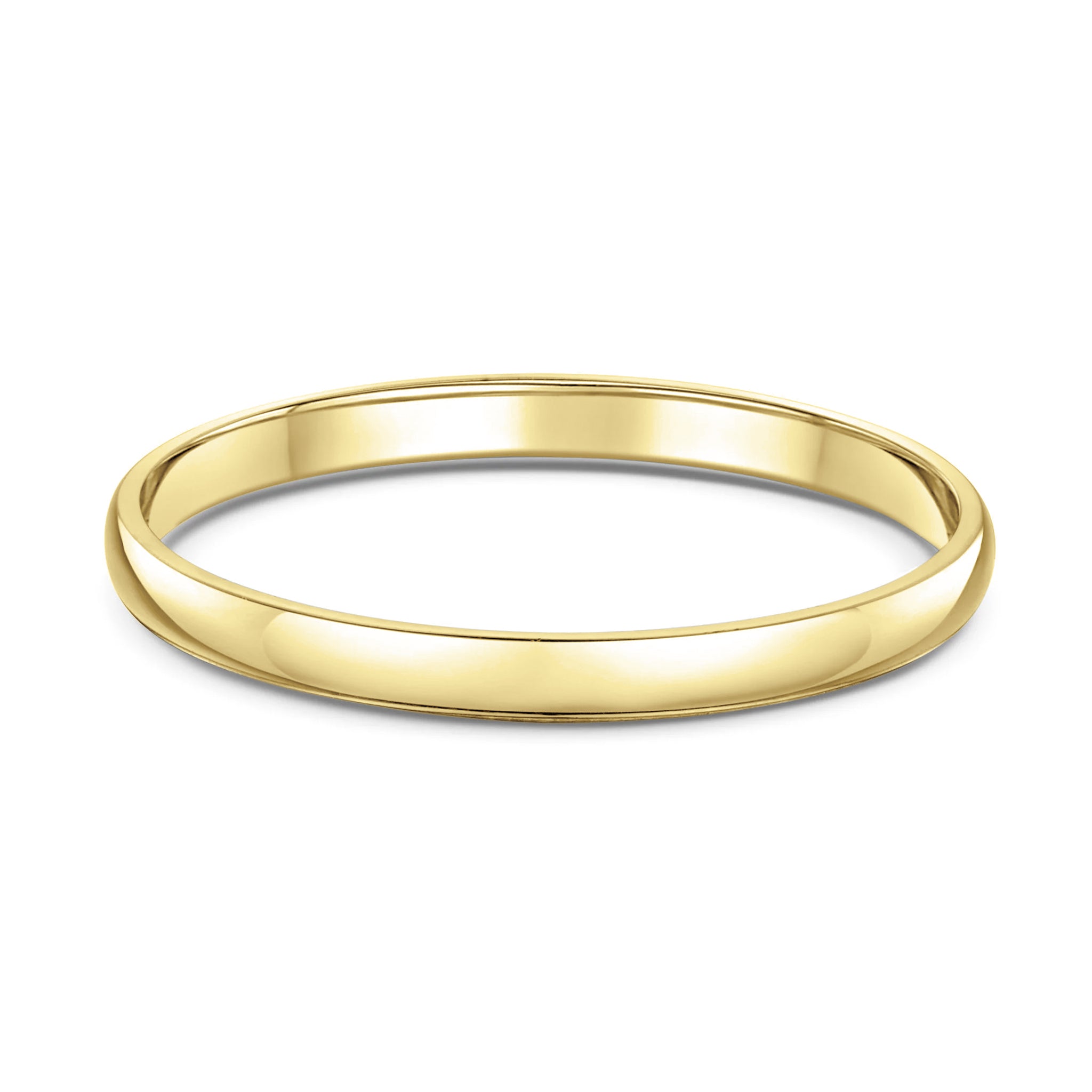 HWNE217 2mm width, Medium depth Ring | Shining Diamonds®