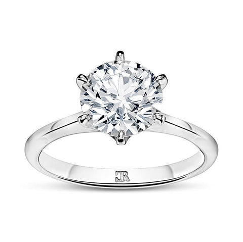 Parisienne Signature Round Brilliant Cut Diamond Ring – Charles Rose